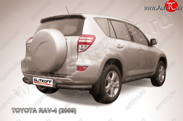 6 699 р. Уголки d76 Toyota RAV4 XA30 5 дв. 1-ый рестайлинг (2008-2010) (Цвет: серебристый)  с доставкой в г. Пермь