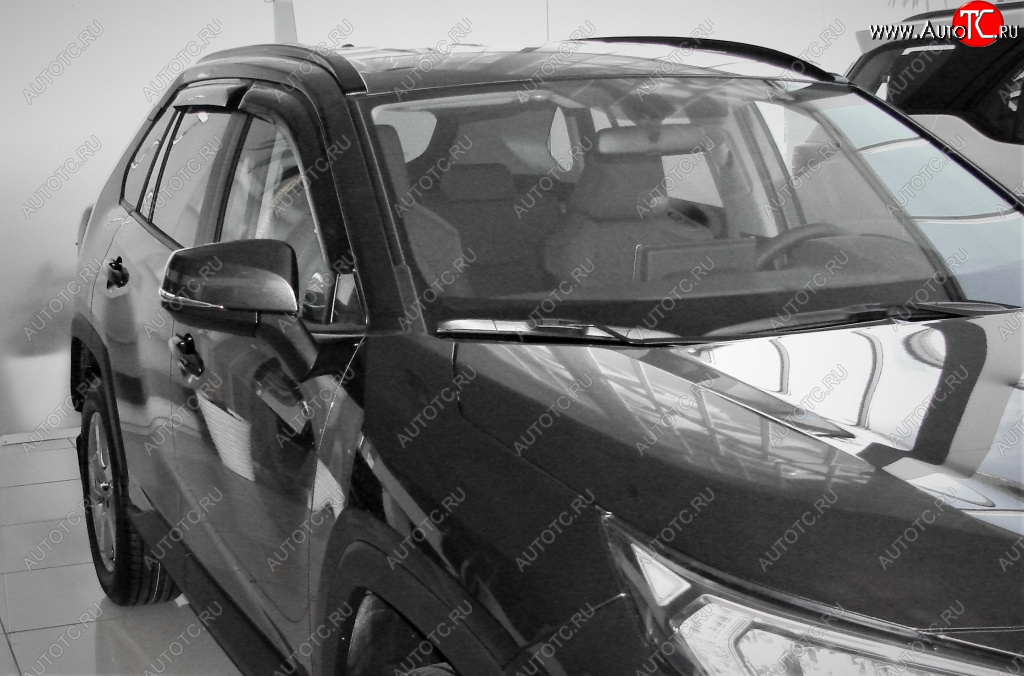 3 199 р. Дефлектора окон SIM  Toyota RAV4  XA50 (2018-2025) 5 дв. дорестайлинг  с доставкой в г. Пермь