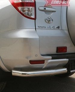 Защита заднего бампера из боковых уголков Souz-96 (d60) Toyota RAV4  XA30 (2010-2013) 5 дв. удлиненный 2-ой рестайлинг