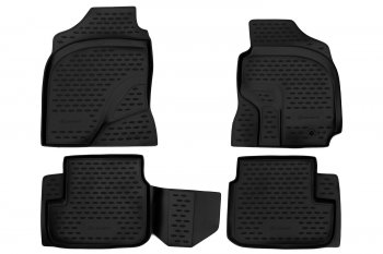 Коврики в салон (полиуретан, правый руль) Element (ACA21W JDM) Toyota RAV4  CA20 (2000-2003) 3 дв. дорестайлинг, 5 дв. дорестайлинг