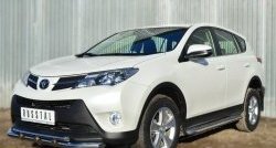 23 799 р. Широкая защита порогов SLITKOFF  Toyota RAV4  XA40 (2012-2015) 5 дв. дорестайлинг  с доставкой в г. Пермь. Увеличить фотографию 3