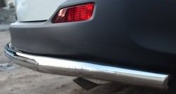 14 999 р. Одинарная защита заднего бампера из трубы диаметром 63 мм SLITKOFF  Toyota RAV4  XA40 (2012-2015) 5 дв. дорестайлинг  с доставкой в г. Пермь. Увеличить фотографию 4