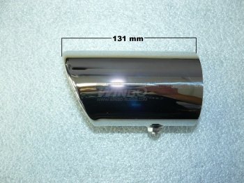 1 799 р. Насадка на глушитель Toyota RAV4 2005+ Toyota RAV4 XA305 5 дв. дорестайлинг (2005-2009)  с доставкой в г. Пермь. Увеличить фотографию 4