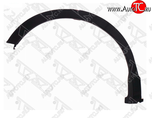 2 499 р. Молдинг арки крыла SAT (Задний, правый) Toyota RAV4 XA40 5 дв. дорестайлинг (2012-2015) (Неокрашенный)  с доставкой в г. Пермь
