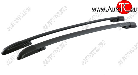 9 649 р. Рейлинги АПС  Toyota RAV4  XA40 (2012-2019) 5 дв. дорестайлинг, 5 дв. рестайлинг (Черные, без поперечин)  с доставкой в г. Пермь