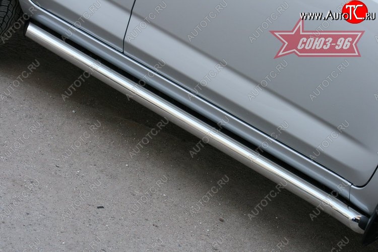 11 339 р. Защита порогов Souz-96 (d60) Toyota RAV4 XA30 5 дв. 2-ой рестайлинг (2010-2013)  с доставкой в г. Пермь