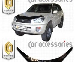 Дефлектор капота CA-Plastic Toyota RAV4  CA20 (2000-2005) 5 дв. дорестайлинг, 5 дв. рестайлинг