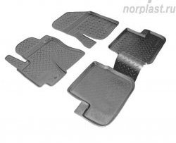 Комплект ковриков в салон Norplast Toyota RAV4  CA20 (2000-2003) 3 дв. дорестайлинг, 5 дв. дорестайлинг (цвет: черный)