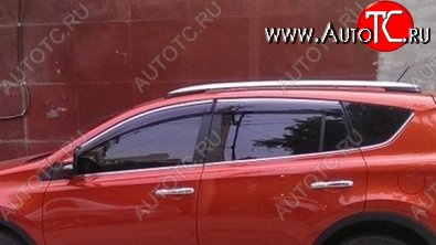 3 449 р. Комплект дефлекторов окон СТ Toyota RAV4 XA40 5 дв. дорестайлинг (2012-2015)  с доставкой в г. Пермь