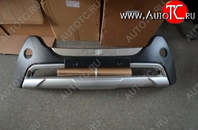 14 399 р. Накладка на передний бампер CT v3 Toyota RAV4 XA40 5 дв. дорестайлинг (2012-2015) (Неокрашенная)  с доставкой в г. Пермь