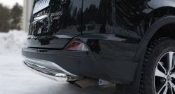 14 449 р. Одинарная защита заднего бампера из трубы с округлым сгибом диаметром 63 мм (рестайлинг) SLITKOFF  Toyota RAV4  XA40 (2012-2015) 5 дв. дорестайлинг  с доставкой в г. Пермь. Увеличить фотографию 3