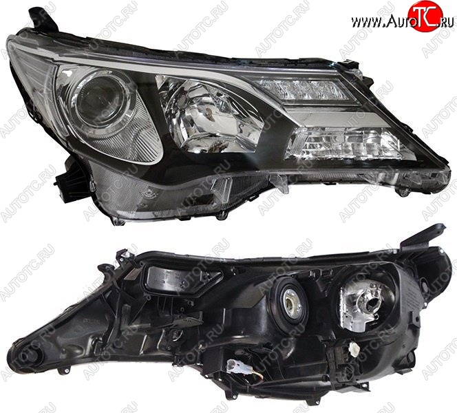 9 399 р. Правая фара SAT (под ксенон) Toyota RAV4 XA40 5 дв. дорестайлинг (2012-2015)  с доставкой в г. Пермь