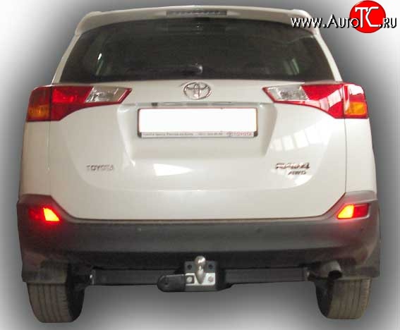 156 999 р. Фаркоп Лидер Плюс (до 2000 кг) Toyota RAV4 XA40 5 дв. дорестайлинг (2012-2015) (Без электропакета)  с доставкой в г. Пермь