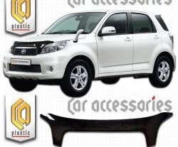 Дефлектор капота CA-Plastic Toyota Rush  J200 (2006-2016) дорестайлинг, рестайлинг