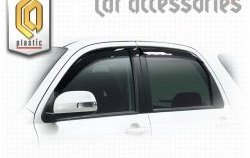 Комплект дефлекторов окон CA-Plastic Toyota Rush  J200 (2006-2016) дорестайлинг, рестайлинг (Classic полупрозрачный)