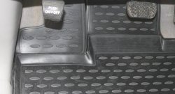 Коврики в салон Element 4 шт. (полиуретан) Toyota Sienna XL20 дорестайлинг (2003-2006) (Серые)
