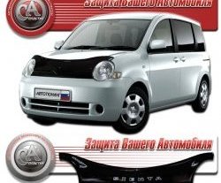 Дефлектор капота CA-Plastic Toyota Sienta  NCP80 (2003-2015) дорестайлинг, 1-ое пополение 1-ый рестайлинг, 2-ой рестайлинг