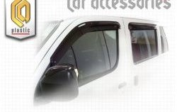 Комплект дефлекторов окон CA-Plastic Toyota Town Ace  s400 (2008-2020) дорестацлинг (Classic полупрозрачный)