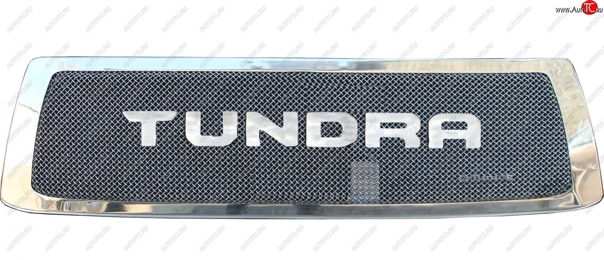 16 429 р. Вставка в решетку радиатора CrTuning Toyota Tundra XK50 дорестайлинг (2007-2009) (С надписью TUNDRA)  с доставкой в г. Пермь