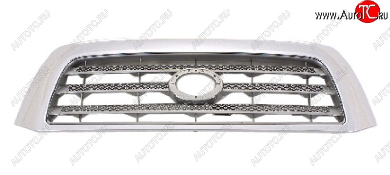 13 749 р. Решётка радиатора SAT Toyota Tundra XK50 дорестайлинг (2007-2009) (Хром)  с доставкой в г. Пермь