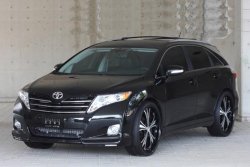 15 349 р. Решетка радиатора ZEUS Mz SPEED Toyota Venza GV10 дорестайлинг (2008-2012) (Неокрашенная)  с доставкой в г. Пермь. Увеличить фотографию 2
