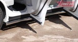 14 417 р. Защита порогов Souz-96 (d60)  Toyota Venza  GV10 (2008-2012) дорестайлинг  с доставкой в г. Пермь. Увеличить фотографию 2