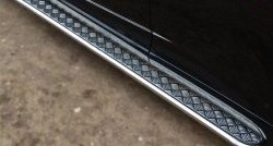 24 649 р. Широкая защита порогов SLITKOFF Toyota Venza GV10 рестайлинг (2012-2016)  с доставкой в г. Пермь. Увеличить фотографию 2