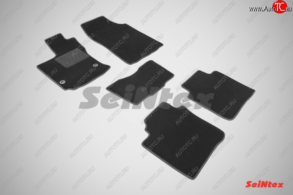 3 599 р. Износостойкие коврики в салон SeiNtex Premium LUX 4 шт. (ворсовые)  Toyota Venza  GV10 (2012-2016) рестайлинг  с доставкой в г. Пермь