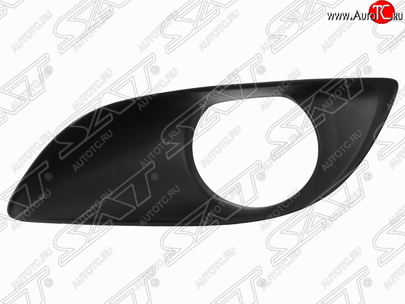 659 р. Левая рамка противотуманной фары SAT Toyota Vitz XP90 хэтчбэк 5 дв. дорестайлинг (2005-2007)  с доставкой в г. Пермь
