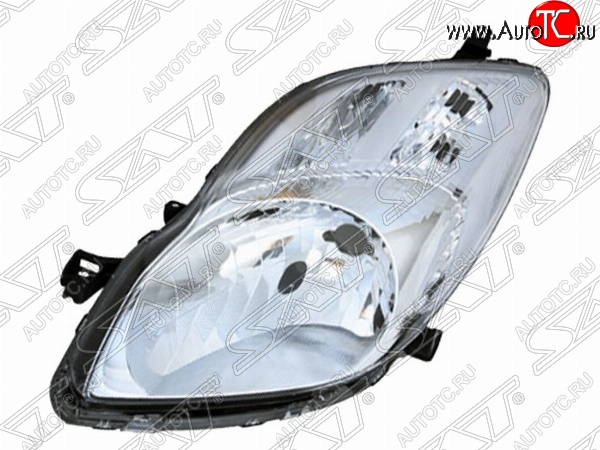 6 999 р. Левая фара передняя SAT (евросвет) Toyota Vitz XP90 хэтчбэк 5 дв. дорестайлинг (2005-2007)  с доставкой в г. Пермь