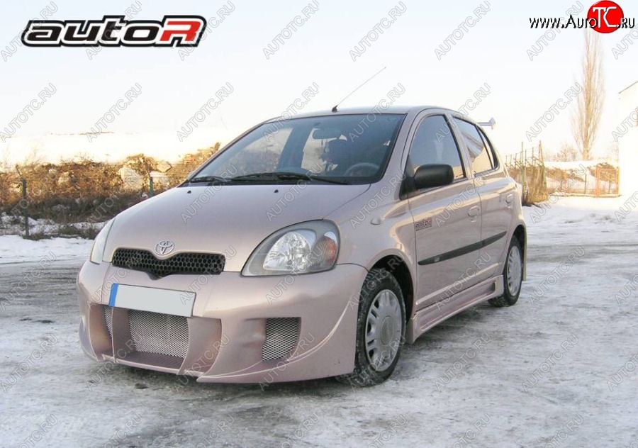 24 999 р. Передний бампер EVO Toyota Yaris XP10 хэтчбэк 5 дв. (1999-2005)  с доставкой в г. Пермь