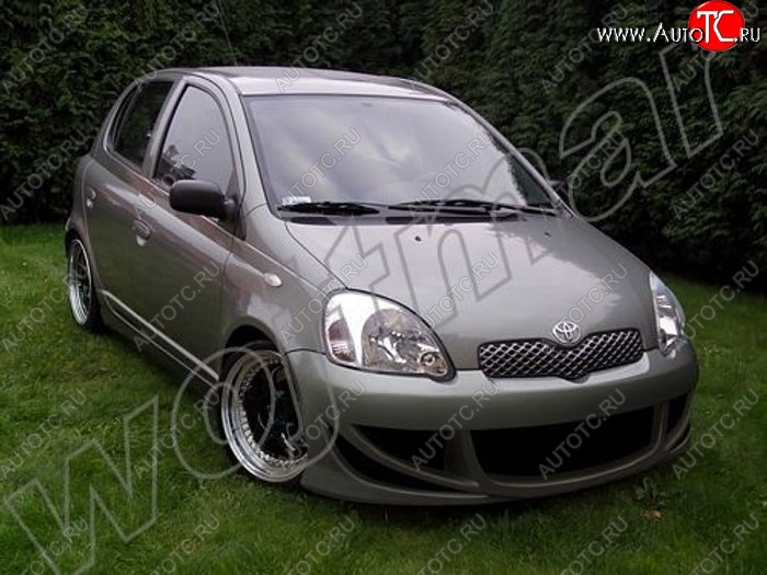 24 999 р. Передний бампер R1 Toyota Yaris XP10 хэтчбэк 5 дв. (1999-2005)  с доставкой в г. Пермь
