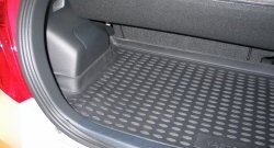 1 399 р. Коврик в багажник Element (полиуретан) (хетчбек) Toyota Yaris XP90 дорестайлинг, хэтчбэк 5 дв. (2005-2008)  с доставкой в г. Пермь. Увеличить фотографию 2