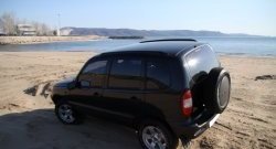 3 299 р. Рейлинги Лидер-премиум на автомобиль Chevrolet Niva 2123 рестайлинг (2009-2020) (Цвет: чёрный)  с доставкой в г. Пермь. Увеличить фотографию 4