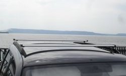 3 299 р. Рейлинги Лидер-премиум на автомобиль Chevrolet Niva 2123 рестайлинг (2009-2020) (Цвет: чёрный)  с доставкой в г. Пермь. Увеличить фотографию 5