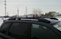4 389 р. Рейлинги и поперечины Metall-Design  Chevrolet Niva  2123 (2002-2008), Лада 2123 (Нива Шевроле) (2002-2008) (Цвет: Черный)  с доставкой в г. Пермь. Увеличить фотографию 10