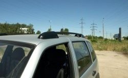 4 389 р. Рейлинги и поперечины Metall-Design  Chevrolet Niva  2123 (2002-2008), Лада 2123 (Нива Шевроле) (2002-2008) (Цвет: Черный)  с доставкой в г. Пермь. Увеличить фотографию 5