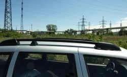 4 389 р. Рейлинги и поперечины Metall-Design  Chevrolet Niva  2123 (2002-2008), Лада 2123 (Нива Шевроле) (2002-2008) (Цвет: Черный)  с доставкой в г. Пермь. Увеличить фотографию 6