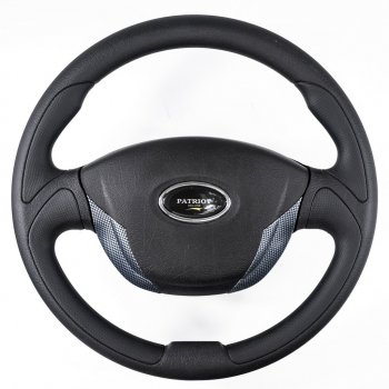 Рулевое колесо Turbo (Ø360) Уаз Патриот ( 3163 5 дв.,  Карго,  23632,  3163 5-дв.) (2005-2016) дорестайлинг, дорестайлинг пикап, 1 рестайлинг пикап, 1-ый рестайлинг, рестайлинг 1 (Карбон)