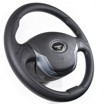 3 599 р. Рулевое колесо Turbo (Ø360) Уаз Патриот 23632 1 рестайлинг пикап (2014-2016) (Карбон)  с доставкой в г. Пермь. Увеличить фотографию 3