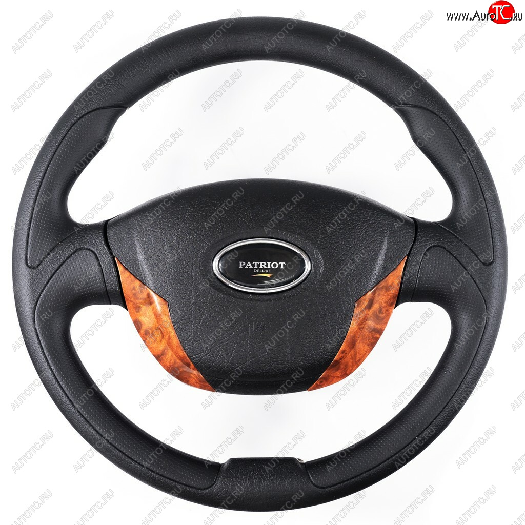 3 599 р. Рулевое колесо Turbo (Ø360)  Уаз Патриот ( 3163 5 дв.,  Карго,  23632,  3163 5-дв.) (2005-2016) дорестайлинг, дорестайлинг пикап, 1 рестайлинг пикап, 1-ый рестайлинг, рестайлинг 1 (Дерево)  с доставкой в г. Пермь