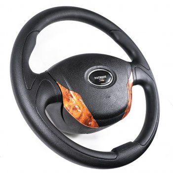 3 599 р. Рулевое колесо Turbo (Ø360)  Уаз Патриот ( 3163 5 дв.,  Карго,  23632,  3163 5-дв.) (2005-2016) дорестайлинг, дорестайлинг пикап, 1 рестайлинг пикап, 1-ый рестайлинг, рестайлинг 1 (Дерево)  с доставкой в г. Пермь. Увеличить фотографию 2