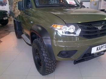 14 999 р. Расширители арок RalexTuning (+30 мм) Уаз Патриот Спорт (2012-2013) (Текстурная поверхность (шагрень), С одним бензобаком)  с доставкой в г. Пермь. Увеличить фотографию 11