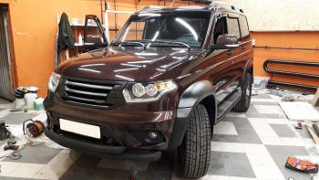 14 999 р. Расширители арок RalexTuning (+30 мм) Уаз Патриот Спорт (2012-2013) (Текстурная поверхность (шагрень), С одним бензобаком)  с доставкой в г. Пермь. Увеличить фотографию 3