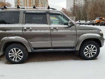 7 399 р. Молдинги дверей Ralex Tuning  Уаз Патриот ( 3163 5 дв.,  3163 5-дв.) (2005-2025) дорестайлинг, 1-ый рестайлинг, 2-ой рестайлинг (окрашенные в цвет кузова)  с доставкой в г. Пермь. Увеличить фотографию 5