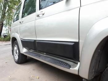 5 699 р. Молдинги дверей Ralex Tuning Уаз Патриот 3163 5 дв. дорестайлинг (2005-2013) (Текстурная поврехность)  с доставкой в г. Пермь. Увеличить фотографию 2
