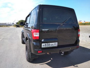 4 499 р. Заглушка места под запасное колесо Ralex  Уаз Патриот ( 3163 5 дв.,  3163 5-дв.) (2005-2025) дорестайлинг, 1-ый рестайлинг, 2-ой рестайлинг (Авантюрин (черный металлик до 2016 г.))  с доставкой в г. Пермь. Увеличить фотографию 11