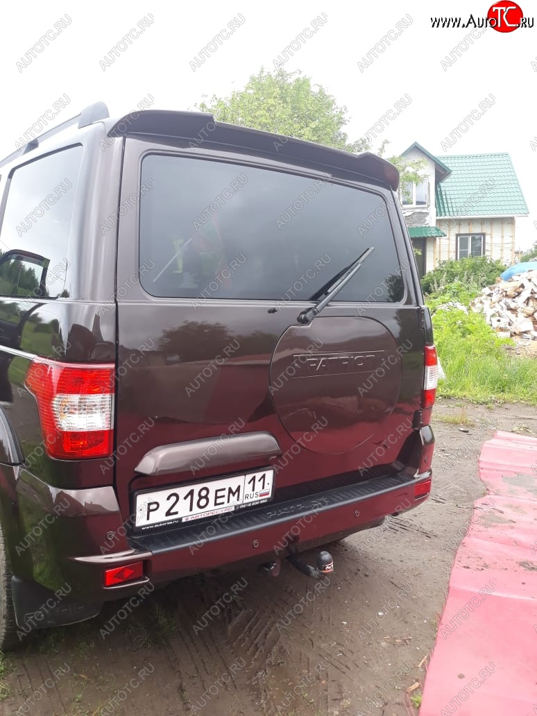 4 499 р. Заглушка места под запасное колесо Ralex  Уаз Патриот ( 3163 5 дв.,  3163 5-дв.) (2005-2025) дорестайлинг, 1-ый рестайлинг, 2-ой рестайлинг (Авантюрин (черный металлик до 2016 г.))  с доставкой в г. Пермь