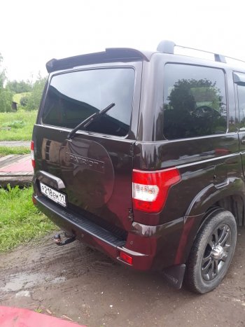 4 499 р. Заглушка места под запасное колесо Ralex  Уаз Патриот ( 3163 5 дв.,  3163 5-дв.) (2005-2025) дорестайлинг, 1-ый рестайлинг, 2-ой рестайлинг (Авантюрин (черный металлик до 2016 г.))  с доставкой в г. Пермь. Увеличить фотографию 7