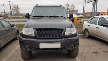 5 299 р. Решетка радиатора Ralex Зима-Лето Уаз Патриот 3163 5 дв. дорестайлинг (2005-2013) (Окрашенная)  с доставкой в г. Пермь. Увеличить фотографию 15